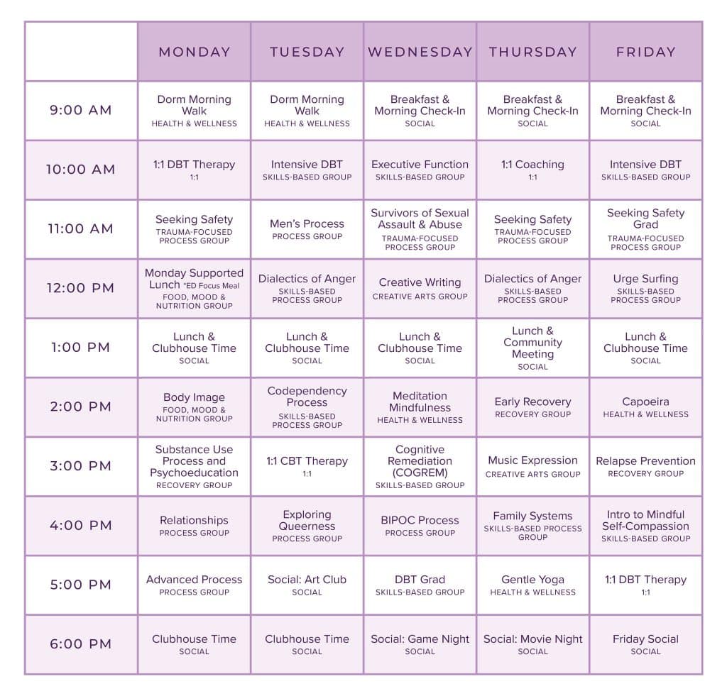January 2026 Schedule